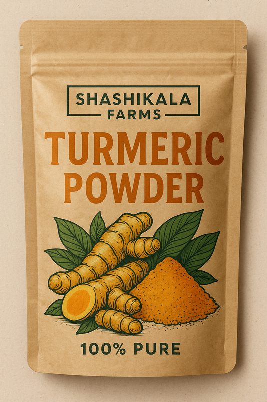 Shashikala farms turmeric powder 500 gm Haldi powder No preservatives added